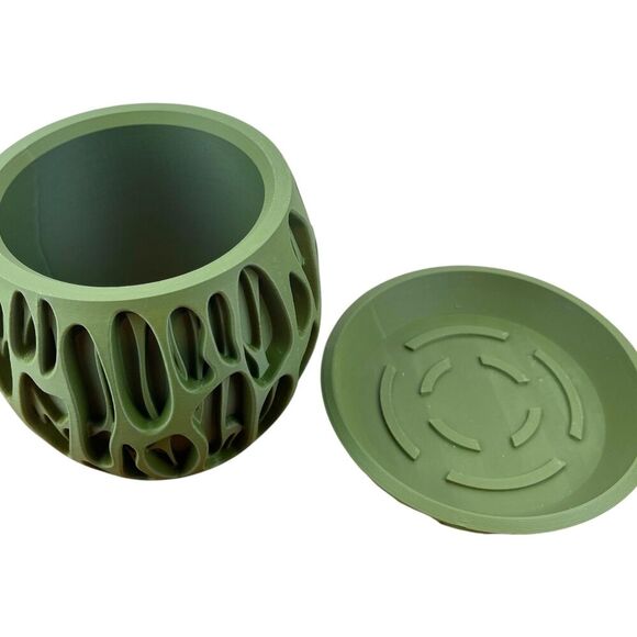 Indoor Flower Pot, The Slime Planter Pot, Houseplants, Ecofriendly - Picture 7 of 10